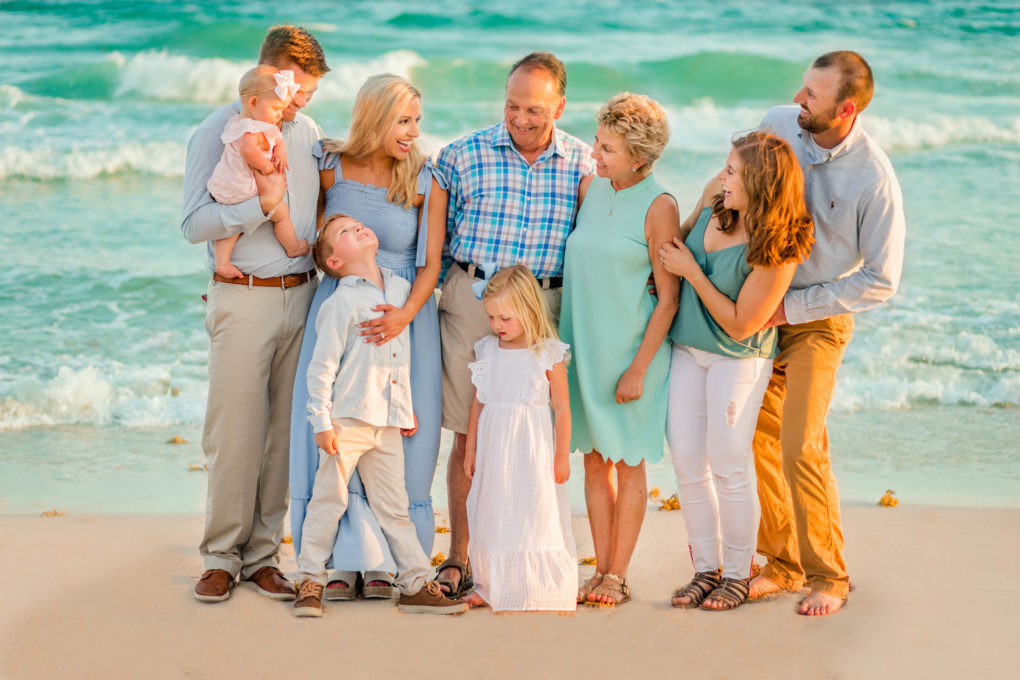 Extended Family Session | 30A Aly's Beach | Panama City, Florida